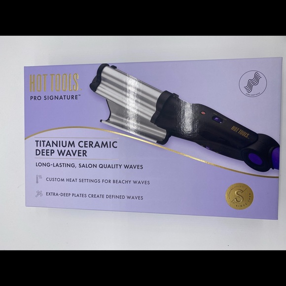 NIB Hot Tools Professional Pro Signature Titanium Ceramic Deep Waver - Picture 5 of 6